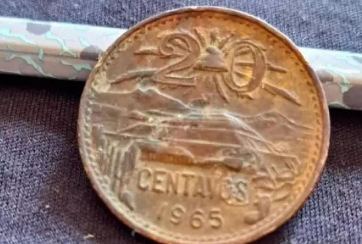 Moneda con imagen del Popocatépetl se oferta hasta en 80 mil pesos