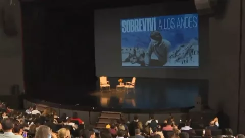 Sobreviví a los Andes, conferencia en León