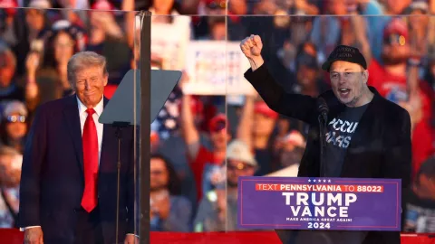 Donald Trump regresó a Butler, Pensilvania, donde intentaron asesinarlo