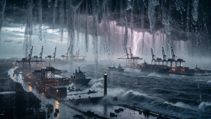 Diluvio lluvias Veracruz
