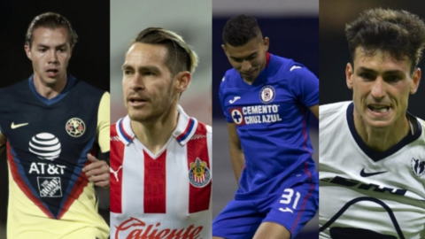 Los cuatro grandes de la liga MX a la liguilla
