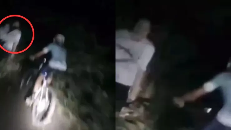 VIDEO: ¿Fantasma o mujer? Ciclistas captan extraña criatura en medio del bosque