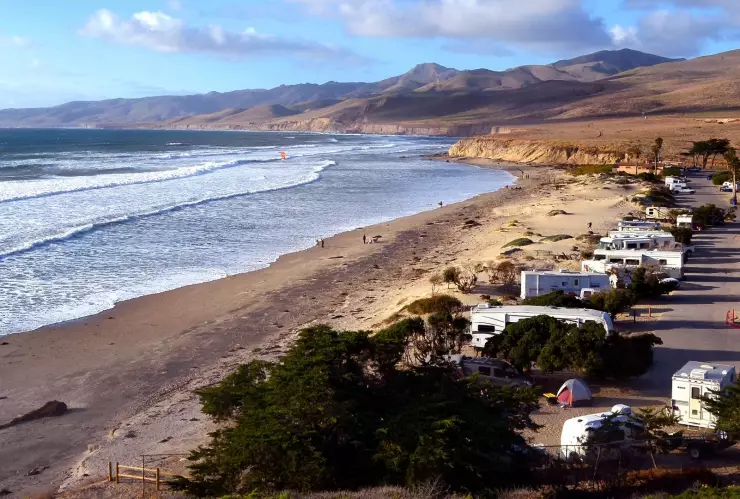 es Jalama Beach County Park con su reluciente paisaje y admirable belleza natural en California