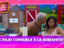 Julio Camejo consuela a Bebeshita