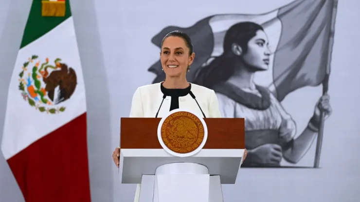 Claudia Sheinbaum en Querétaro.
