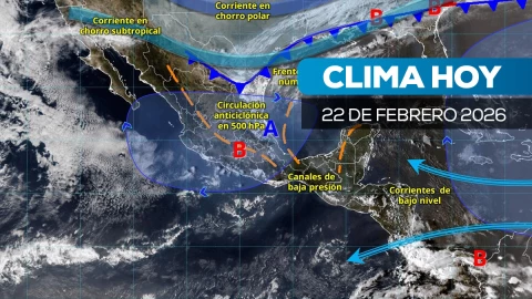 Clima en México domingo 22 de febrero de 2026: temperaturas y pronóstico