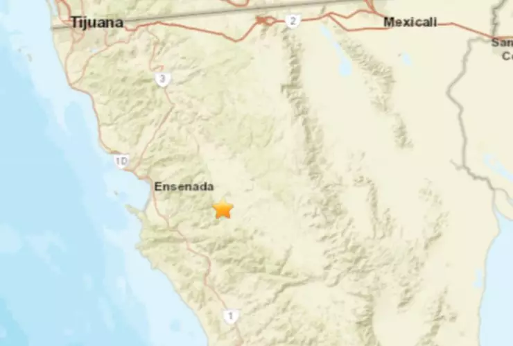 Sismo en Baja California
