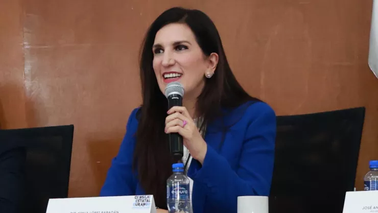 Kenia L&oacute;pez Rabad&aacute;n, nueva presidenta de la C&aacute;mara de Diputados.