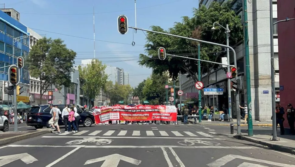 Calles cerradas por bloqueos en CDMX hoy