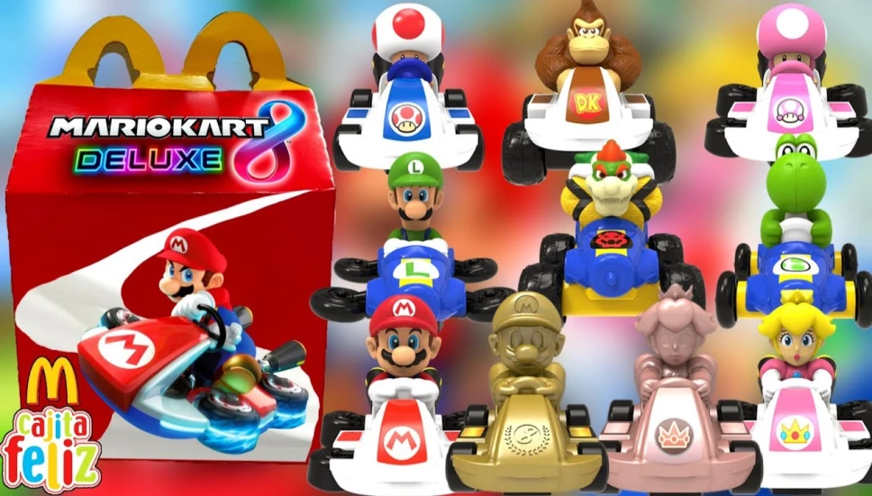 McDonald’s lanza colección de Mario Kart cuándo ir por la Cajita Feliz