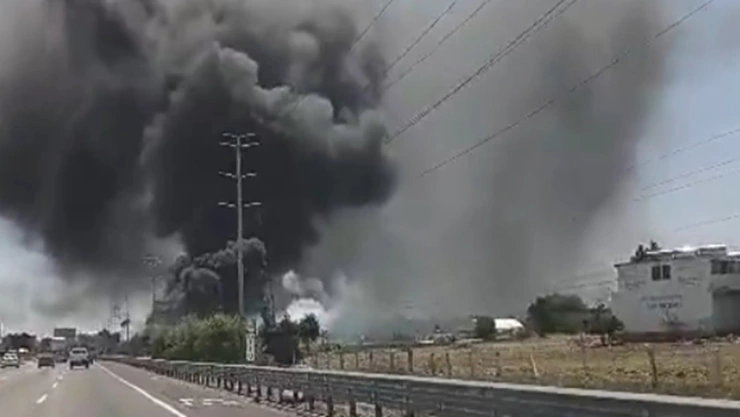 incendio autopista méxico puebla hoy