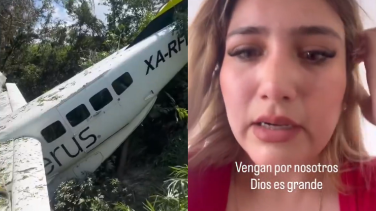 Sobreviviente narra desplome de avioneta en Nuevo León