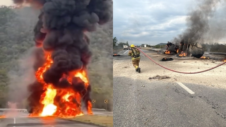 incendio-pipa-cargada-gasolina-colapsa-carretera-nacional-en-montemorelos-nuevo-leon