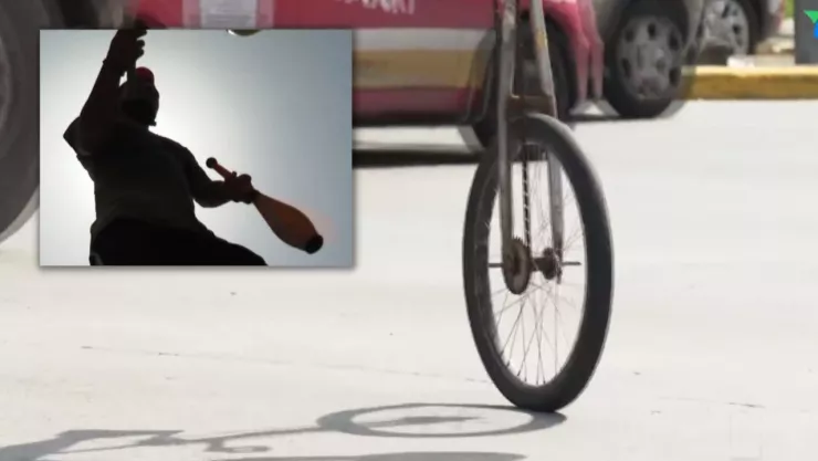 Atropellan a mamá malabarista