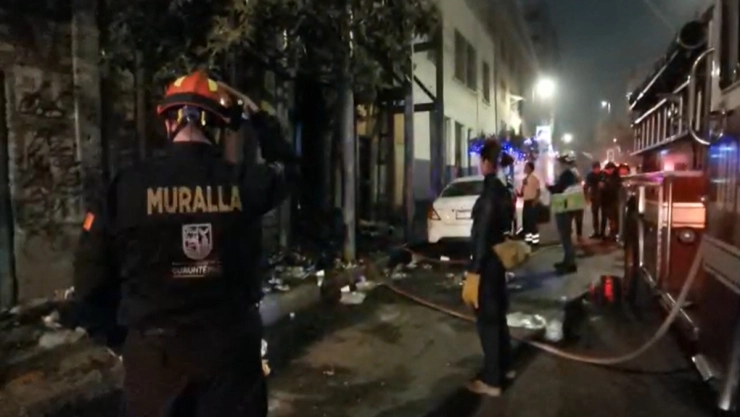 incendio edificio alcaldía cuauhtémoc