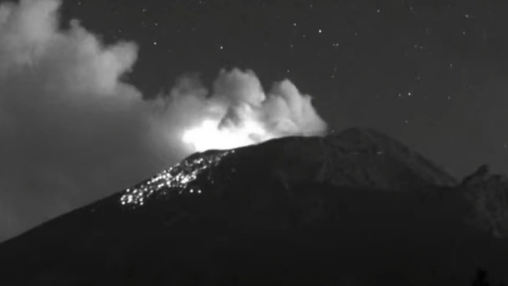 SISMO VOLCÁN POPOCATÉPETL
