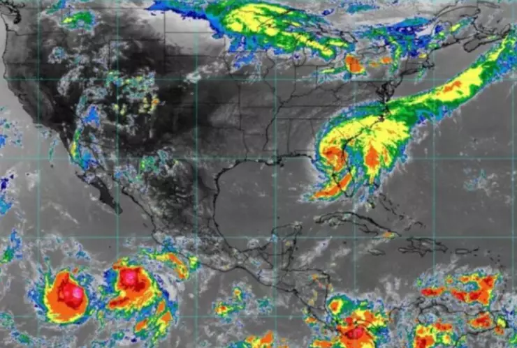 5 Ciclones rodean México