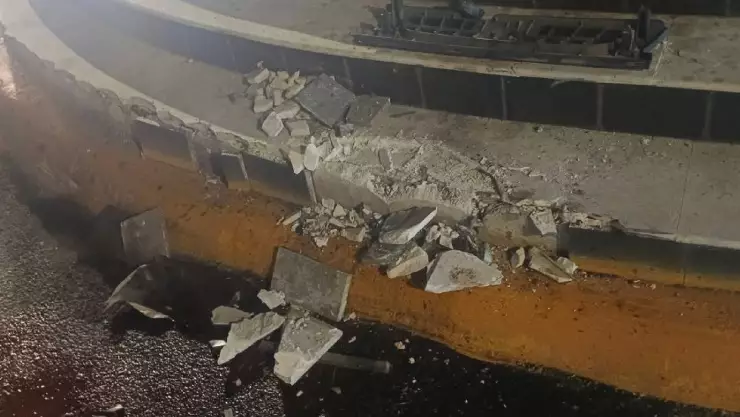 FOTOS del fuerte accidente que se registró en Campeche; presuntos culpables se dieron a la fug