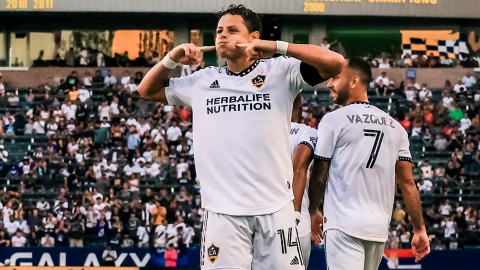 Chicharito, gol, LA Galaxy, panenka, video penal