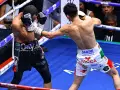 David Picasso en su pelea en la Arena CDMX