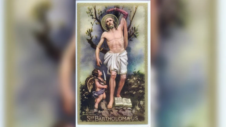 San Bartolo y el diablo leyenda