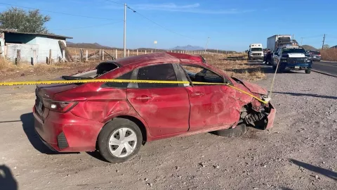 Accidente en El Salado