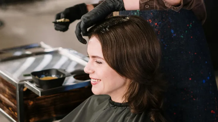Los 5 tintes de pelo para mujeres de 30 años con rostro redondo