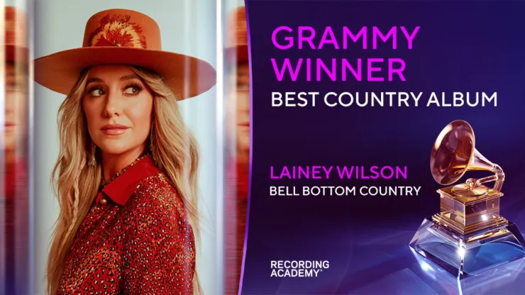 Lainey Wilson gana a mejor álbum de country en los Premios Grammy 2024