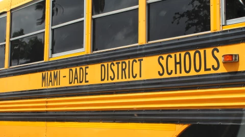 Autobús escolar de Miami-Dade, Florida