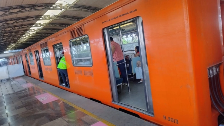 Vagón del Metro CDMX.