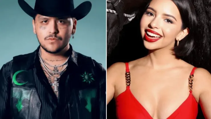 Christian Nodal y Ángela Aguilar