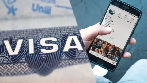 Cosas que no debes tener en redes sociales para la visa americana