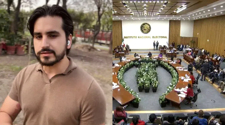 Miguel Alfonso Meza, activista señalado de violencia política por el INE.
