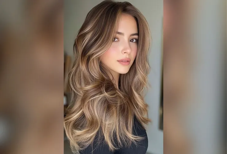 _tintes para el pelo ideales para mujeres con canas Castaño claro con reflejos