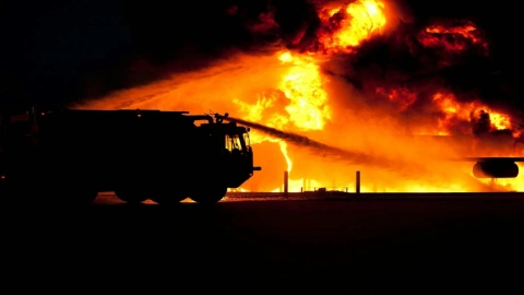 Incendio consume plaza de toros en Panabá, Yucatán