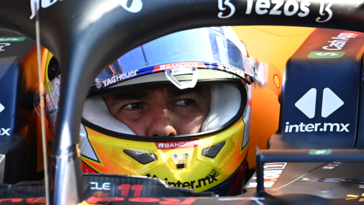 Checo Pérez en el Gran Premio de los Países Bajos