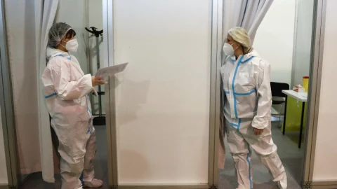 enfermeras pruebas covid-19