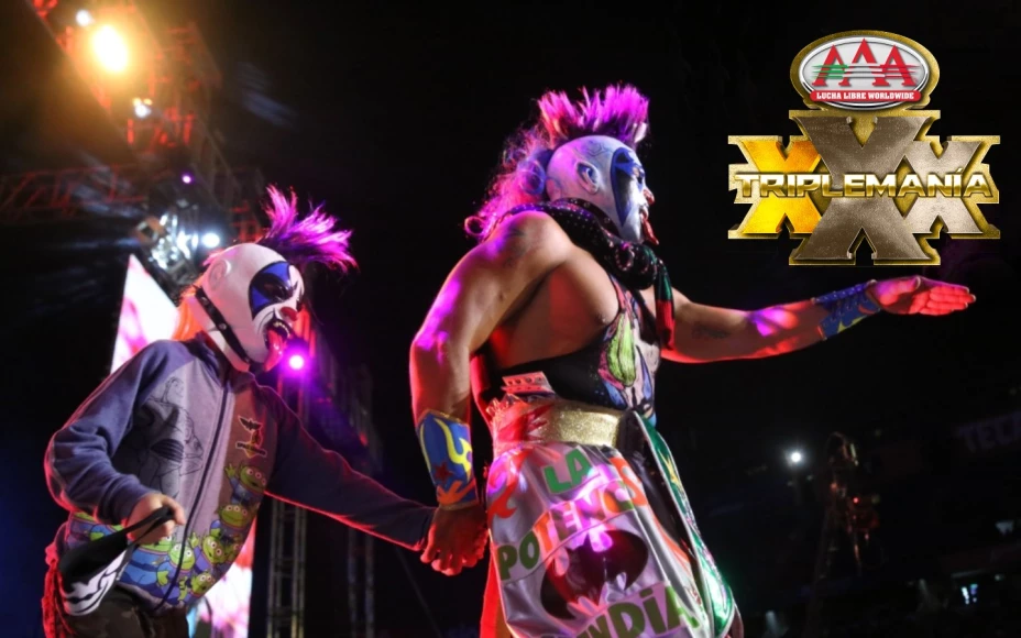 Triplemanía 30 LA Park Psycho Clown