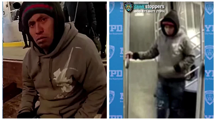 video-sujeto-ataque-fuego-mujer-metro-nueva-york-guatemalteco-detenido-hombre-gorra-vagon