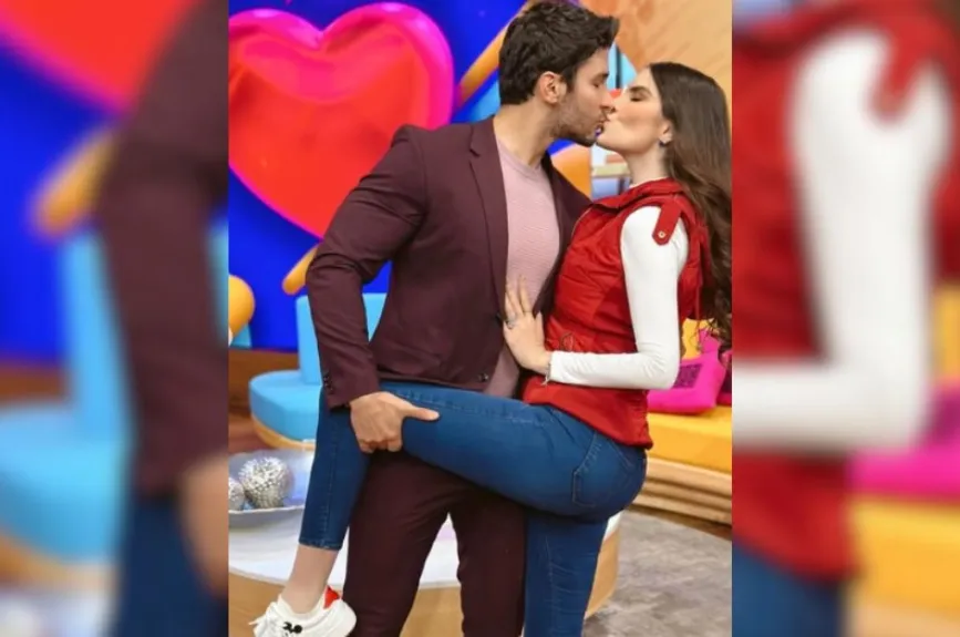 Kike Mayagoitia y Cynthia de la Vega
