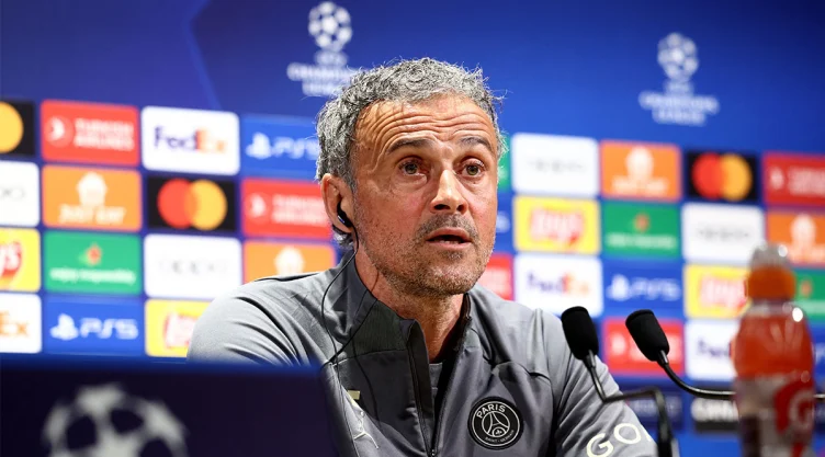 Luis Enrique, técnico del PSG