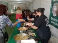 Ricos y deliciosos platillos tuvimos en el centro de acopio