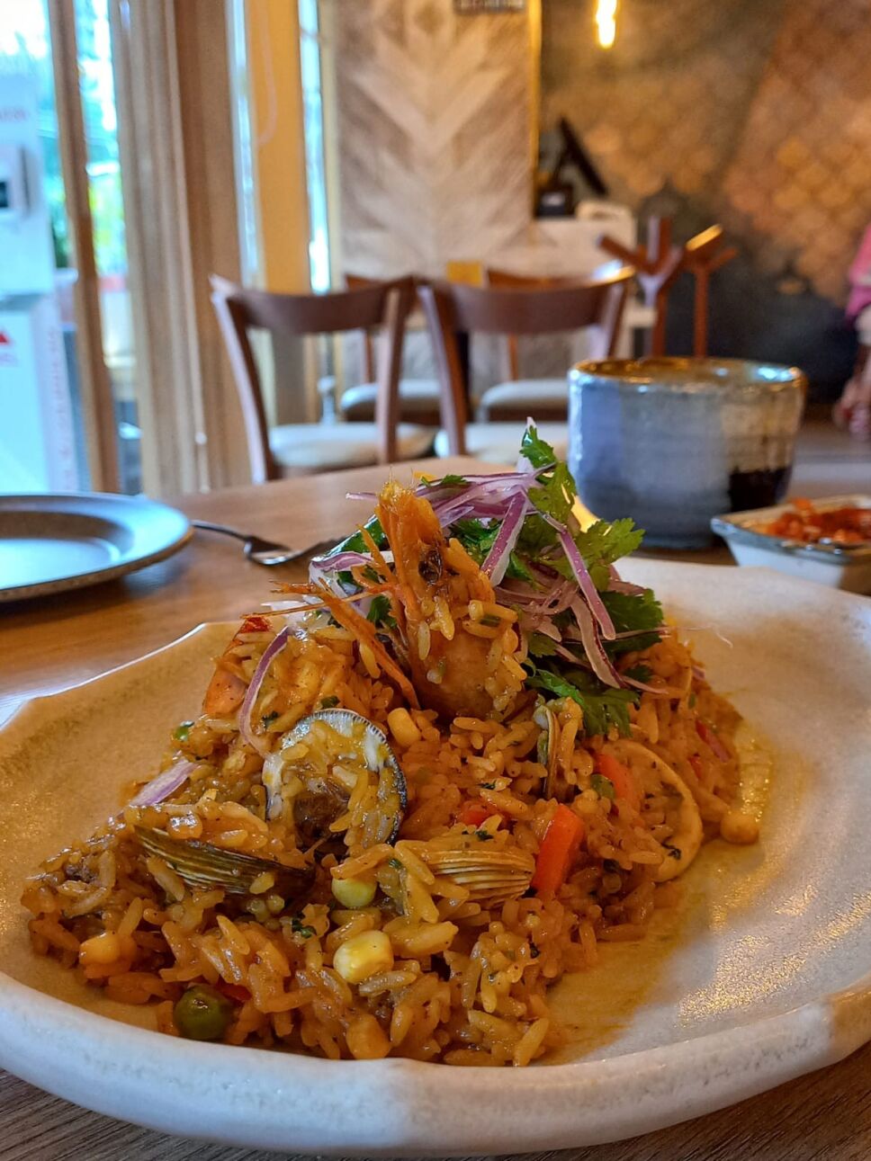 arroz con mariscos