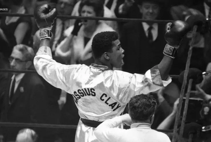 Mohammad Alí y Classius Clay
