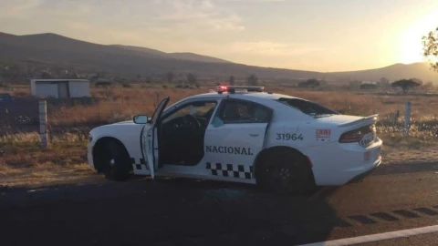 Patrulla de la Guardia Nacional baleada tras ataque en carretera México-Guadalajara, Michoacán