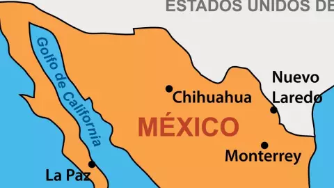 ¿Cómo se vería México si el norte del país se independizara?