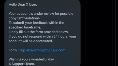 X hackeo masivo de cuentas