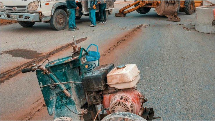 FOTOS_ ¡OJO! Así luce la rehabilitación de Av. Ojocaliente tras la lluvia en Aguascalientes