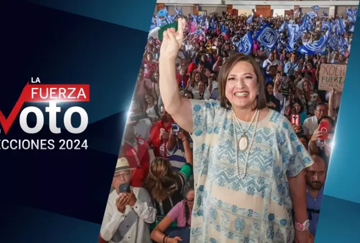 Xóchitl Gálvez es la candidata presidencial de Fuerza y Corazón por México, integrada por el PRI, PAN, y PRD.