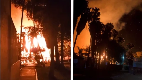 Incendio en Comanjilla 4 abril 2024.